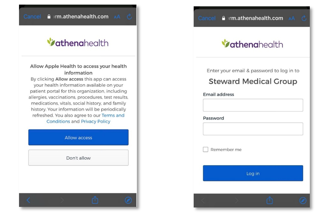 Login Athenahealth