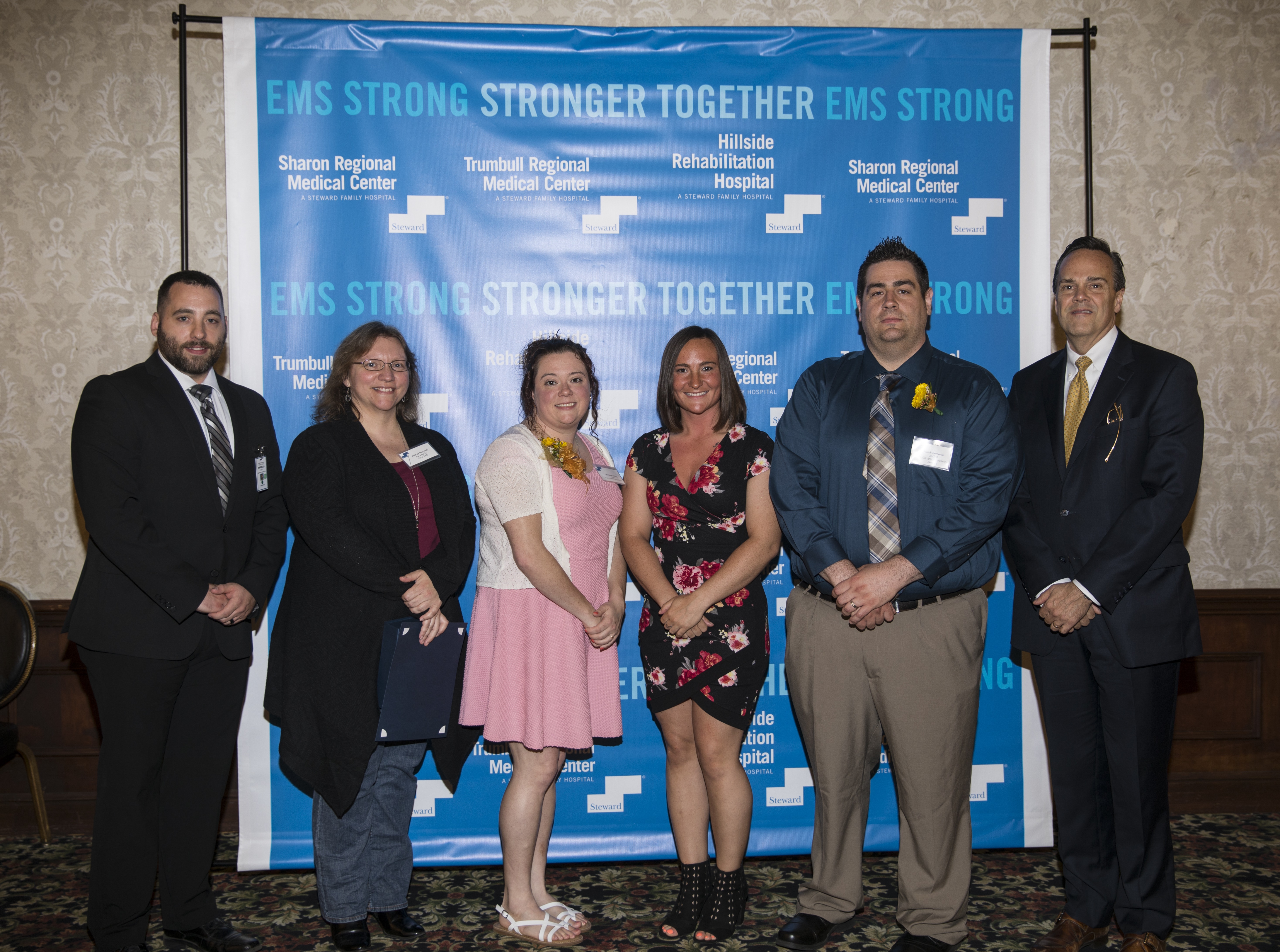 Group picture of winners from the 2nd Annual Stewards of the Community EMS Awards