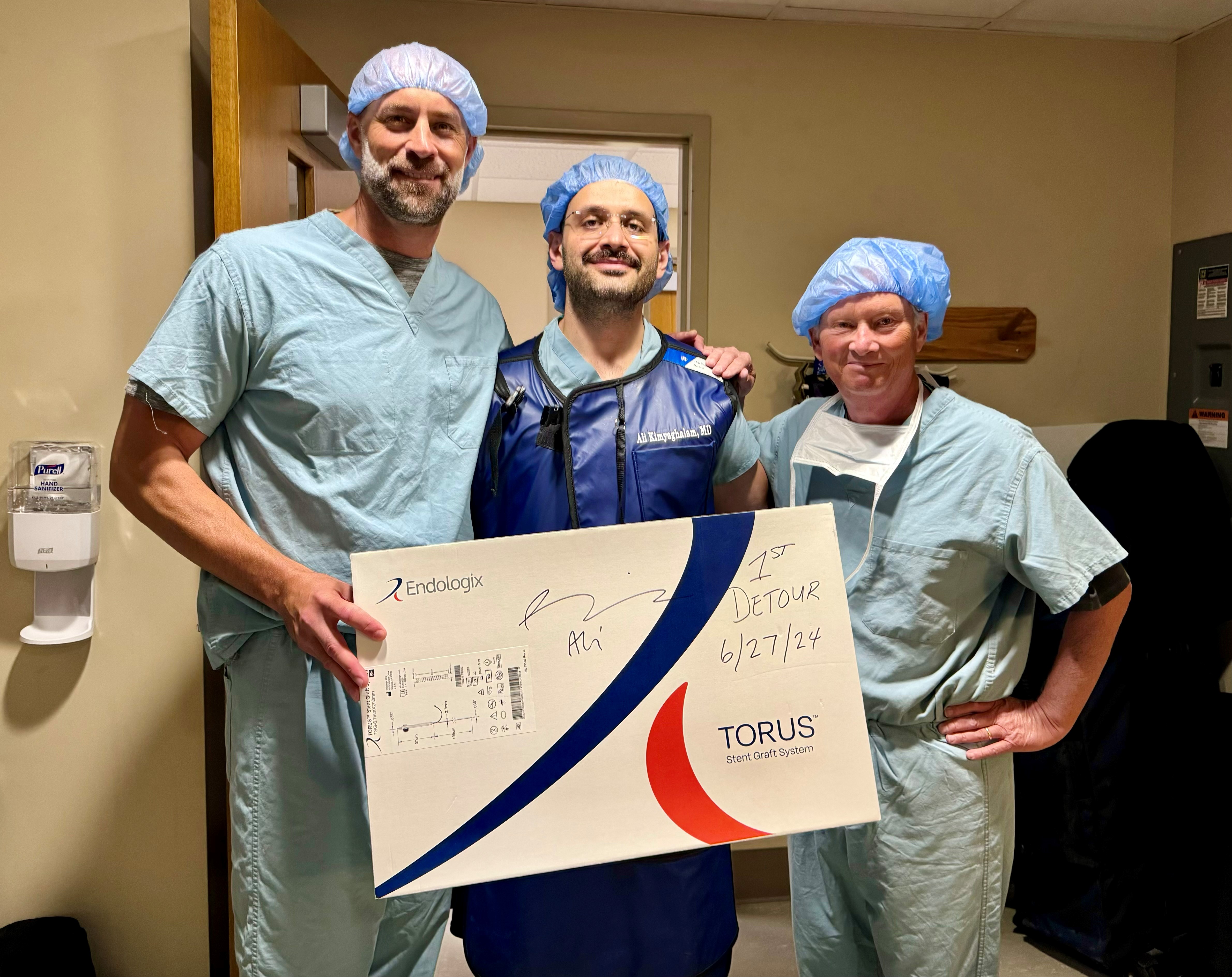 Dr. Ali Kimyaghalam, Vascular Surgeon- The DETOUR System