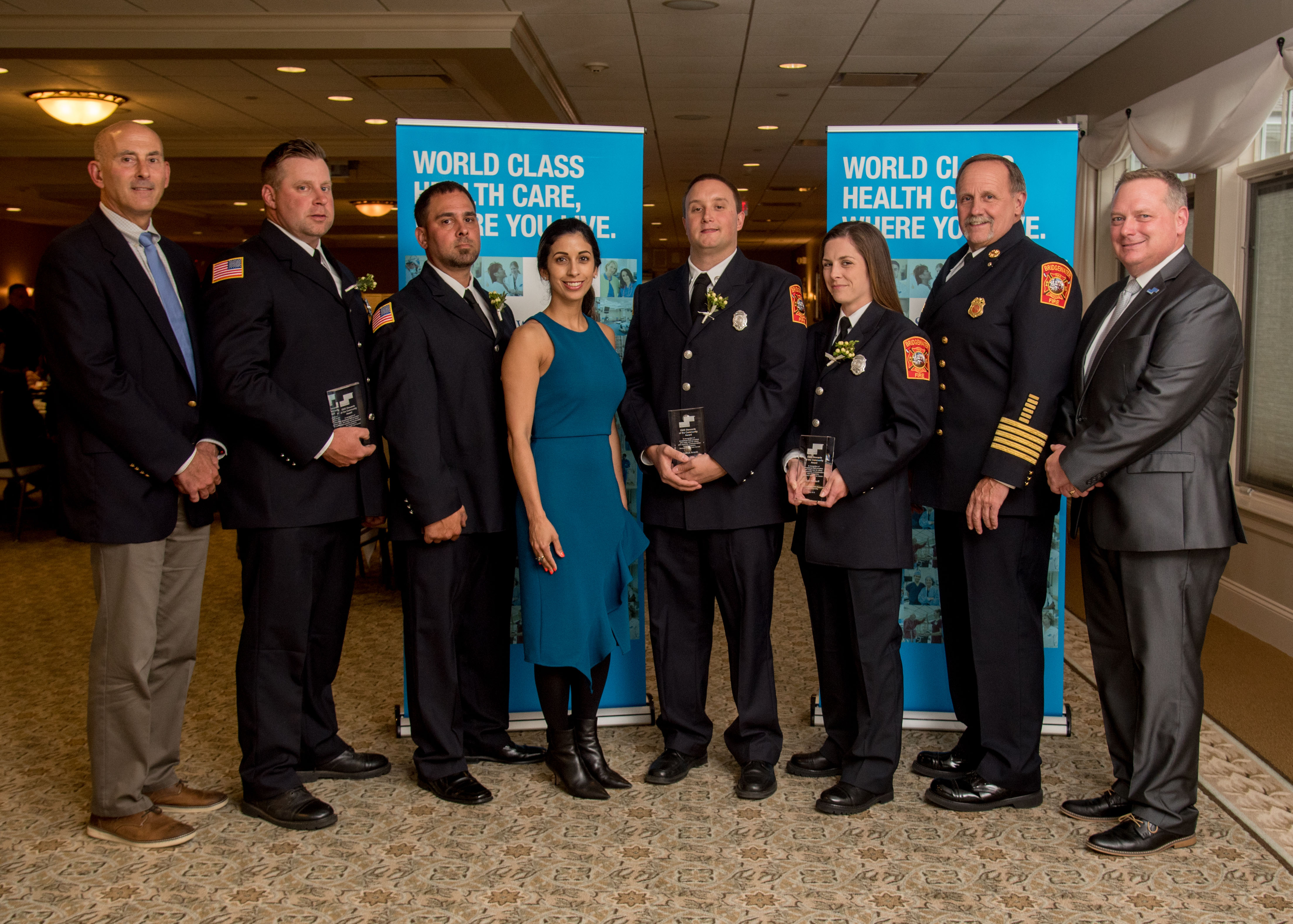 Bridgewater Fire Department honored with “EMS Stewards of the Community” Awards 