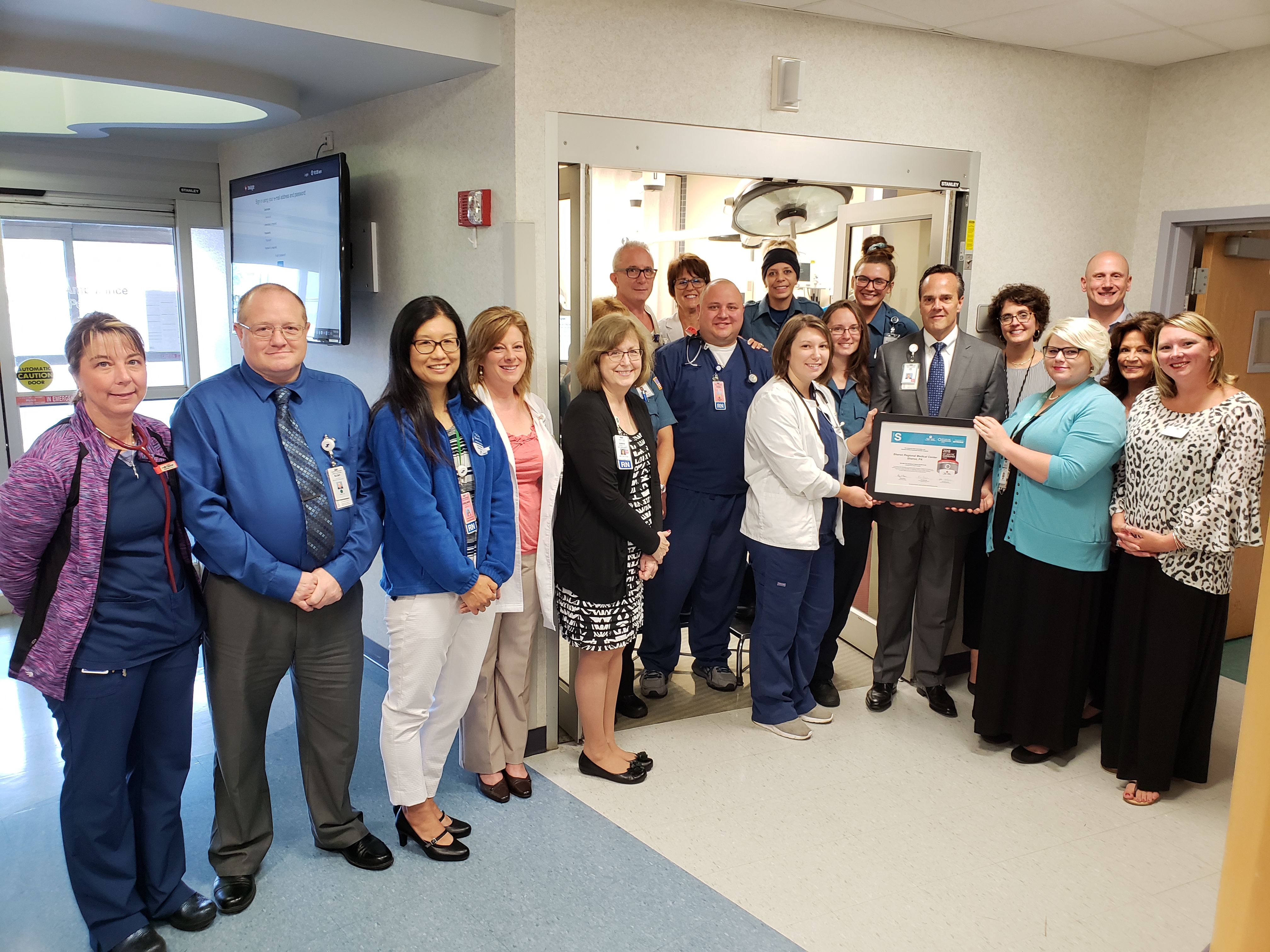 Sharon Regional Medical Center receives Get With The Guidelines-Stroke Silver Plus Quality Achievement Award 