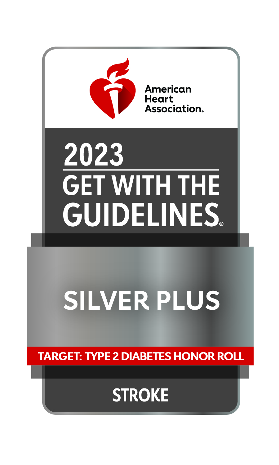 Get With The Guidelines Stroke Silver Plus award