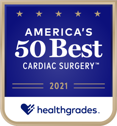 Healthgrades 50 Best Cardiac Surgery 2021