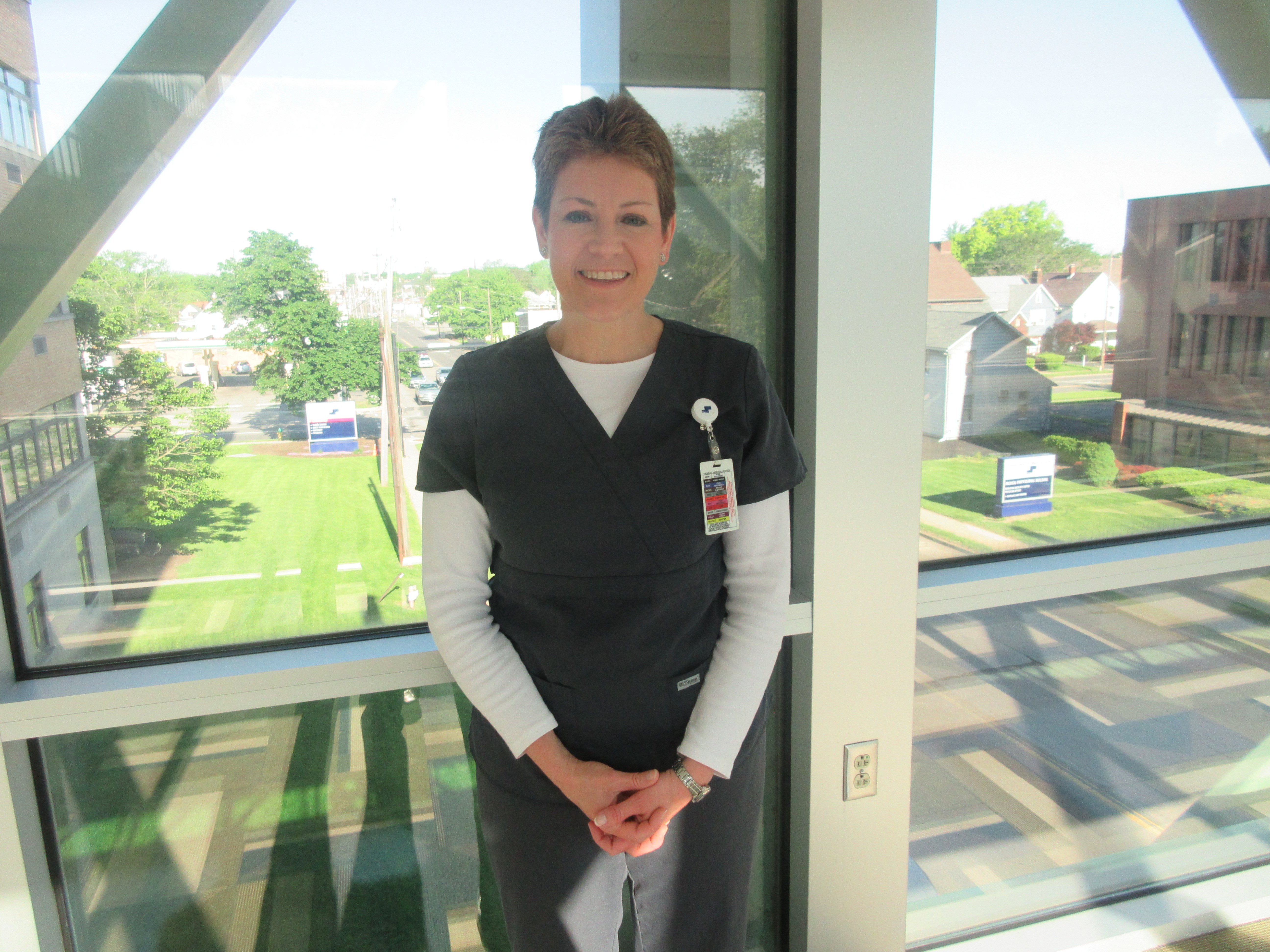 Image of Stephanie Seikel, SLP at Trumbull Regional Medical Center, smiling 