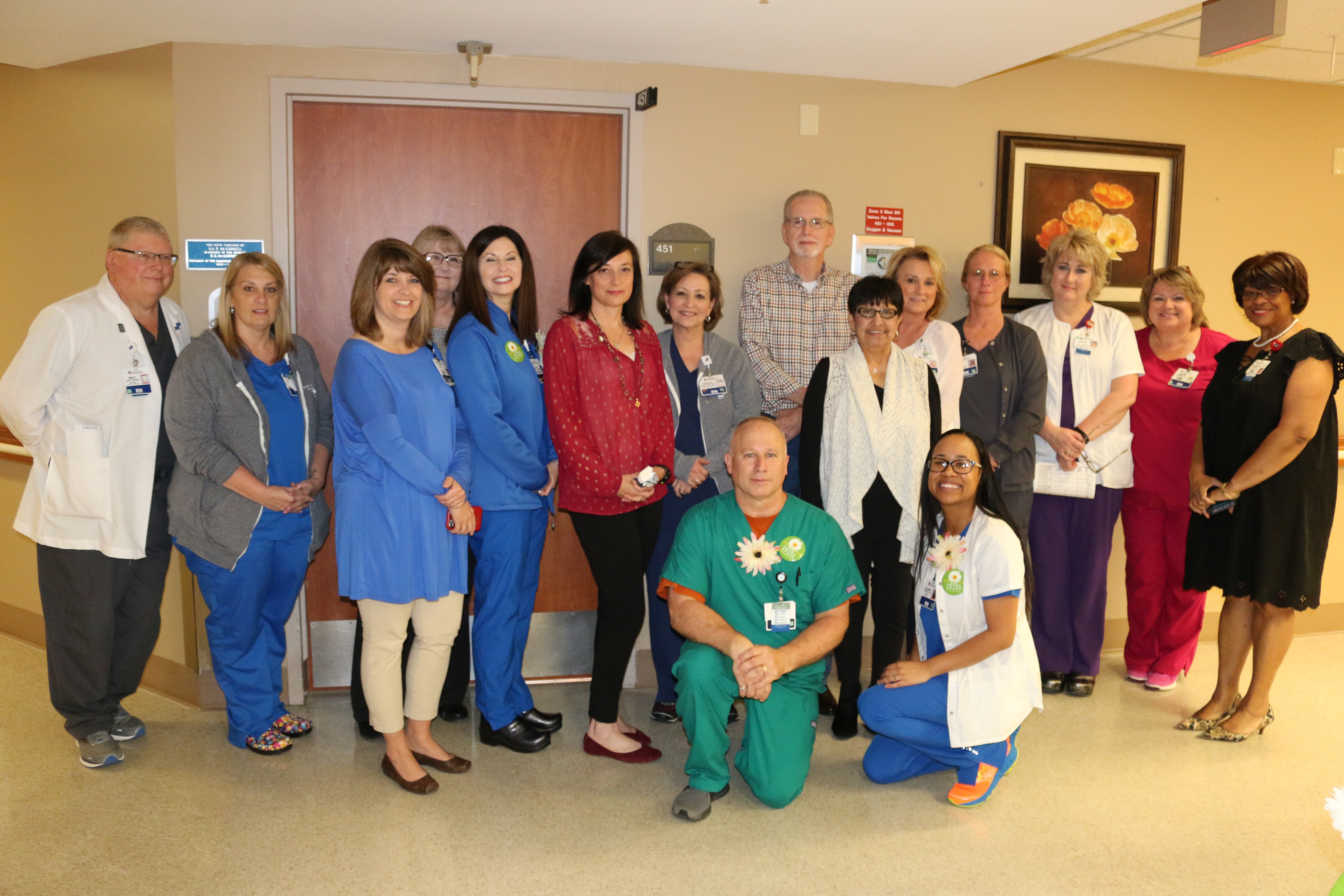 daisy award group picture