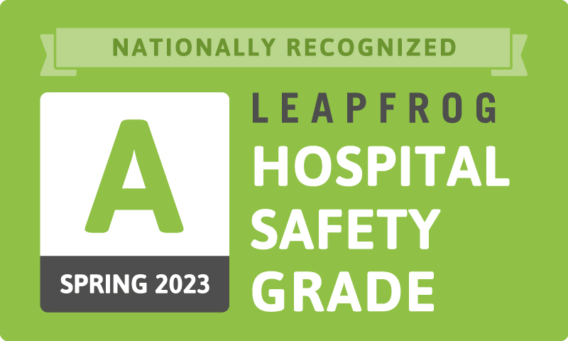 Leapfrog A Hospital Safety Grade Spring 2023