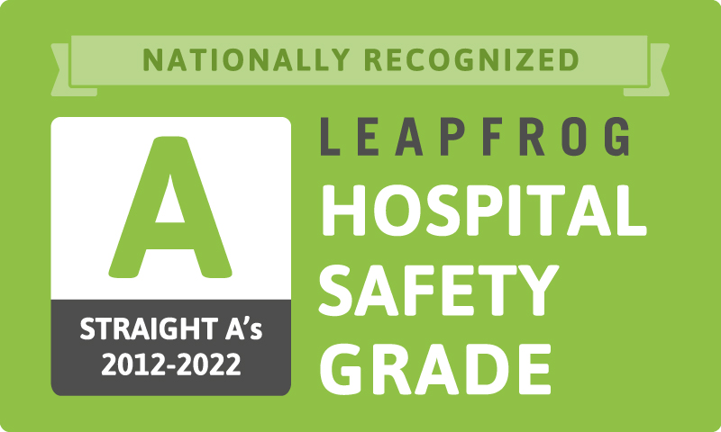 Leapfrog Straight A Hospital Safety Grade
