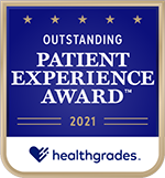 Healthgrades 2021 Patient Experience Award icon