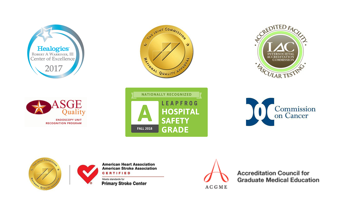 quality award logos