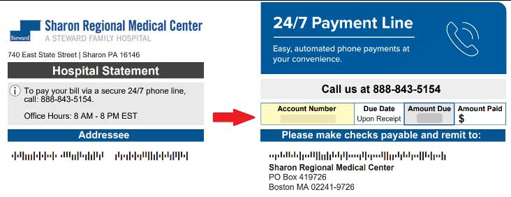 Billing Insurance Sharon Regional Medical Center A Steward