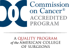 Commission on Cancer accreditation seal