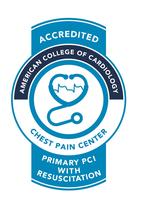 Accredited Chest Pain Center logo 