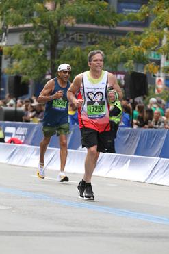 Dr. Garcia runs Boston Marathon