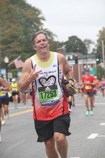 Dr. Garcia runs Boston Marathon