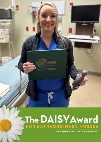 Molly Cape, Registered Nurse, Receives DAISY Award — Midwest Medical Edition