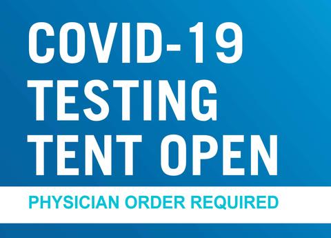 Covid 19 Drive Throughtesting Tent Davis Hospital Medical Center A Steward Hospital Layton Ut